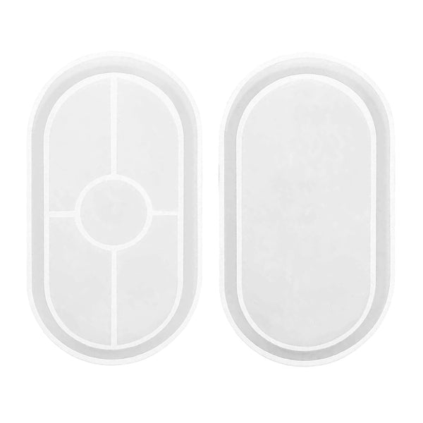 Oval tray silicon