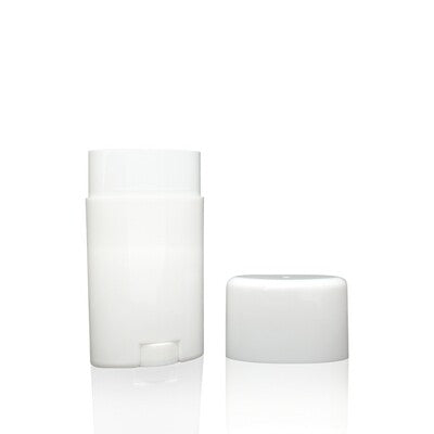 75 ml White Deodorant Container(1 piece)