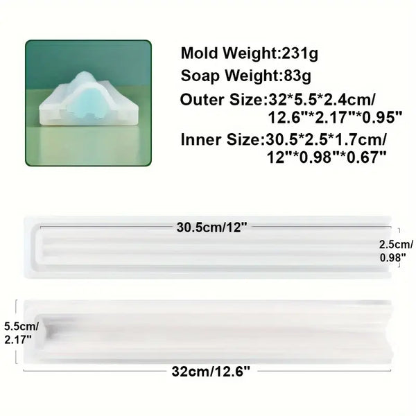 قالب سيليكون لأنبوب طويل للسيارة