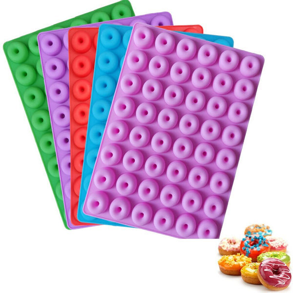 قالب سيليكون لعمل الدونات الصغيرة