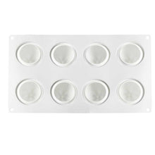 Orange silicone mold(8 cavities)