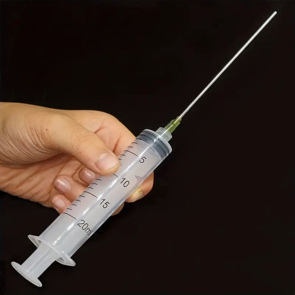 20 ml Syringe with stainless steel refilling needle