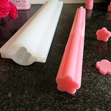 flower long silicon mold tube