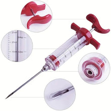 Stainless steel needle refelling syringe