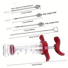 Stainless steel needle refelling syringe