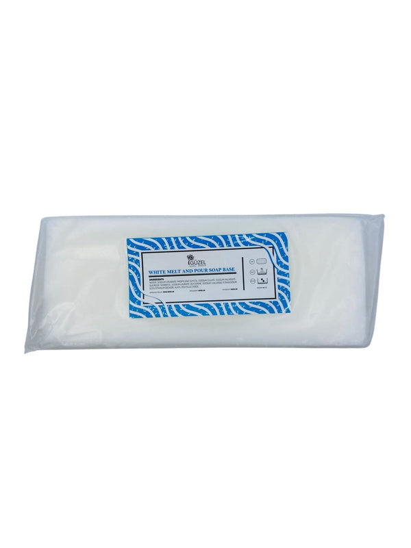 White melt and pour soap base